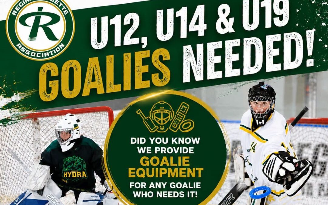 U12, U14, and U19 goalies needed